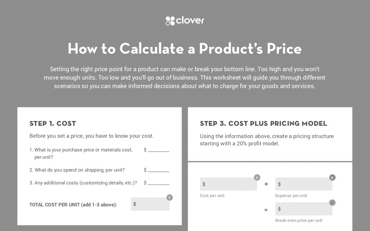 How to Calculate a Product’s Price